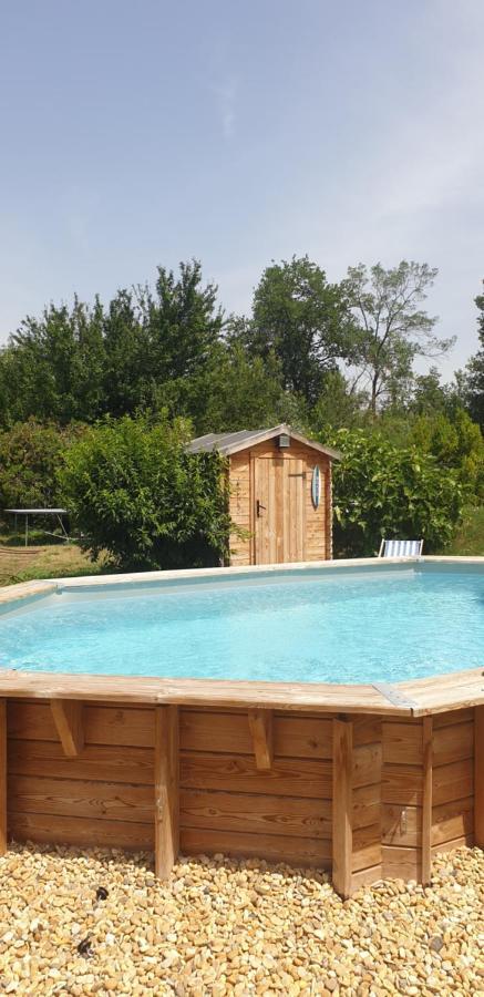 Roulotte En Bois Sud France Konuk evi Le Soler Dış mekan fotoğraf